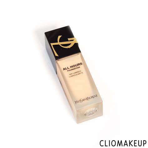 clio make up fondotinta yves saint laurent|Recensione Fondotinta Yves Saint Laurent All Hours Foundation.